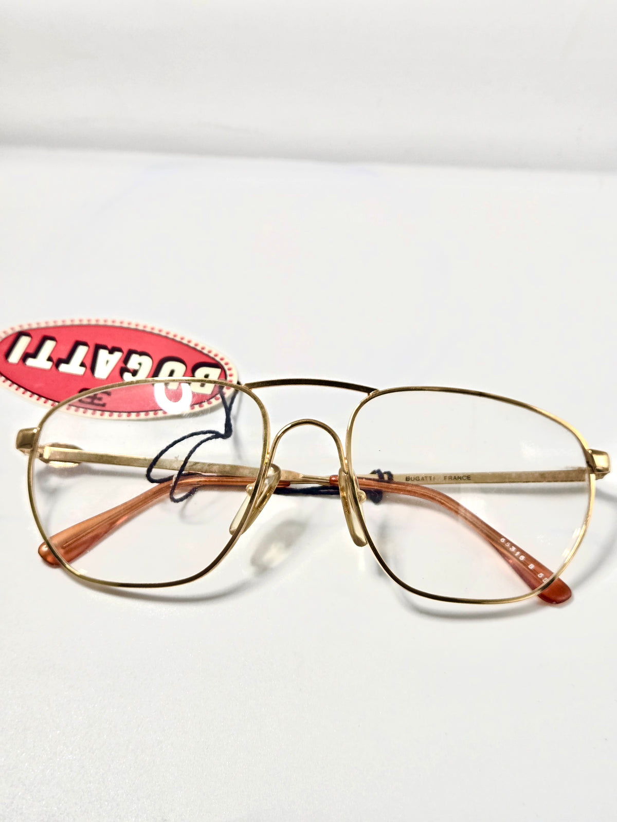 Lunettes Bugatti double pont – Années 1980