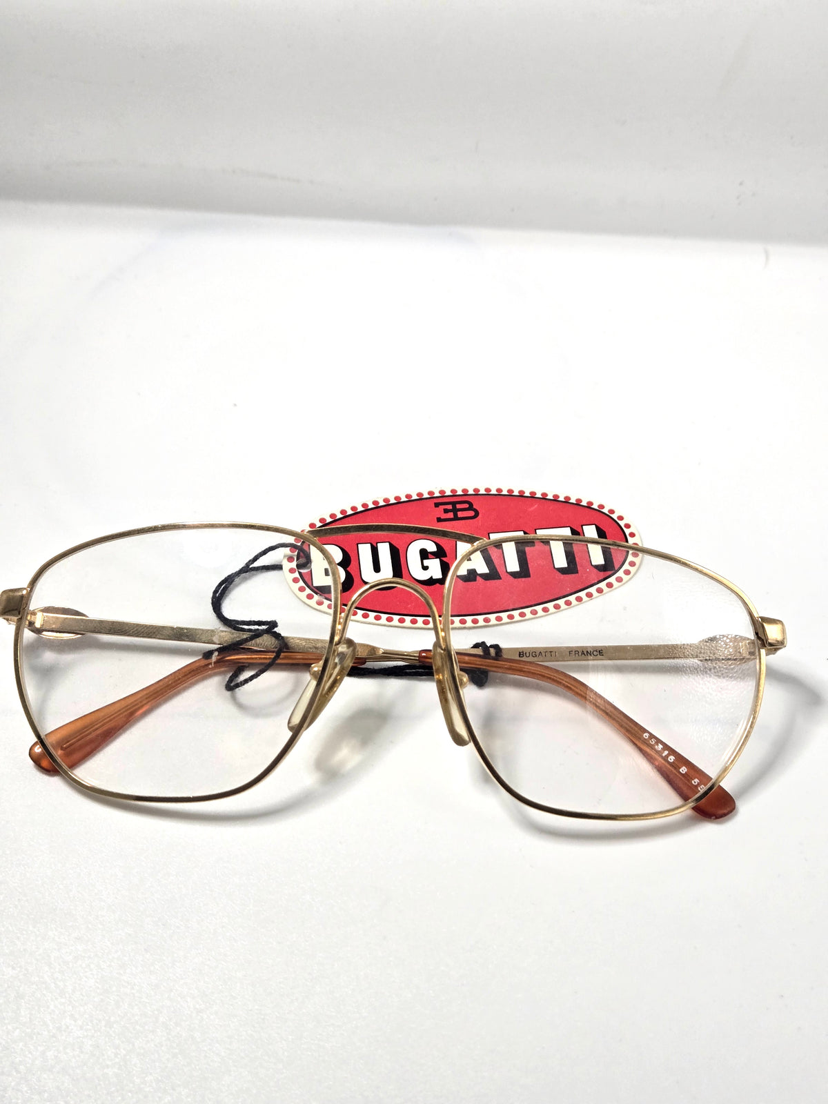 Lunettes Bugatti double pont – Années 1980