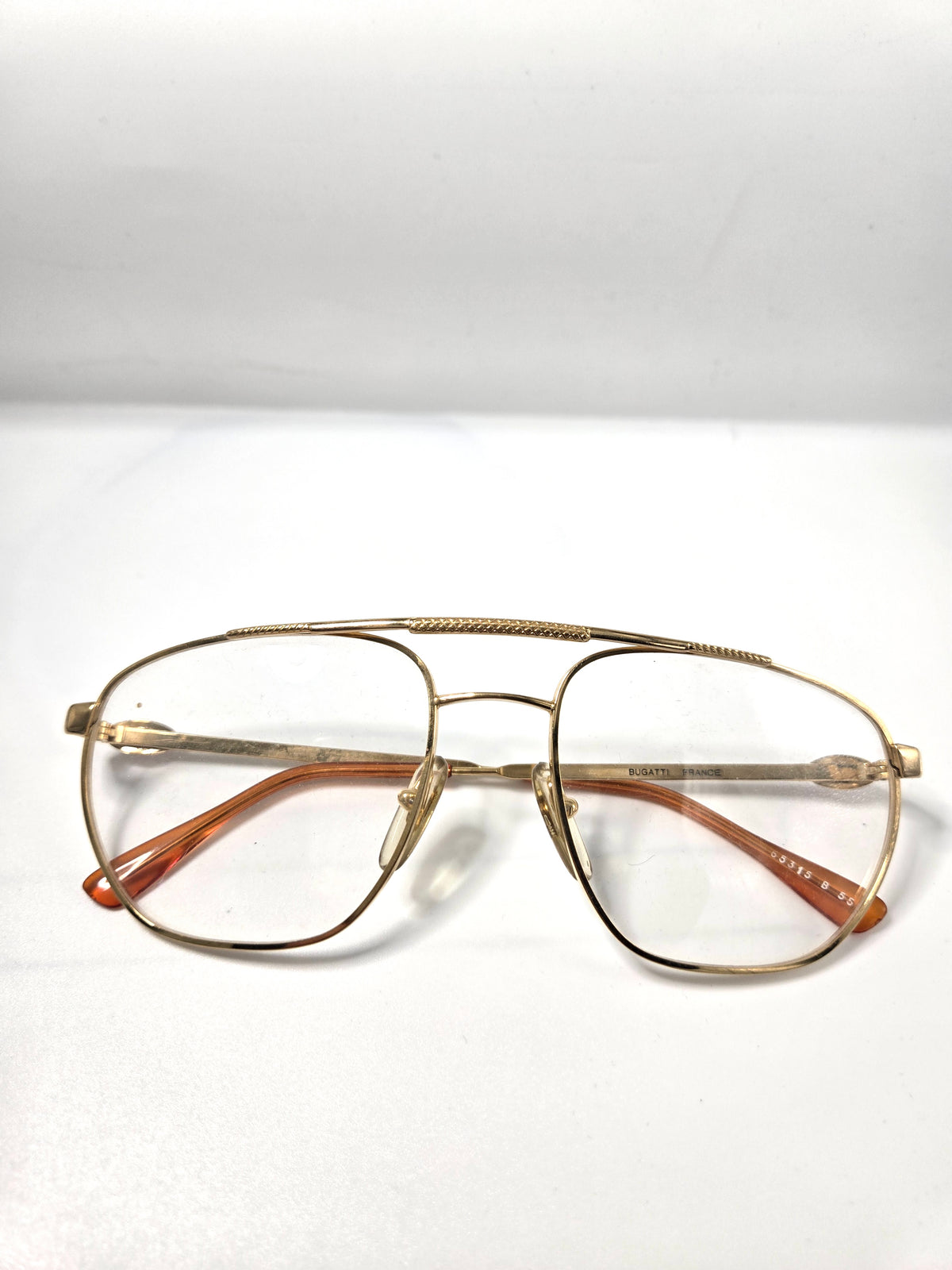 Lunettes Bugatti aviateur pilote moltage – Années 1980